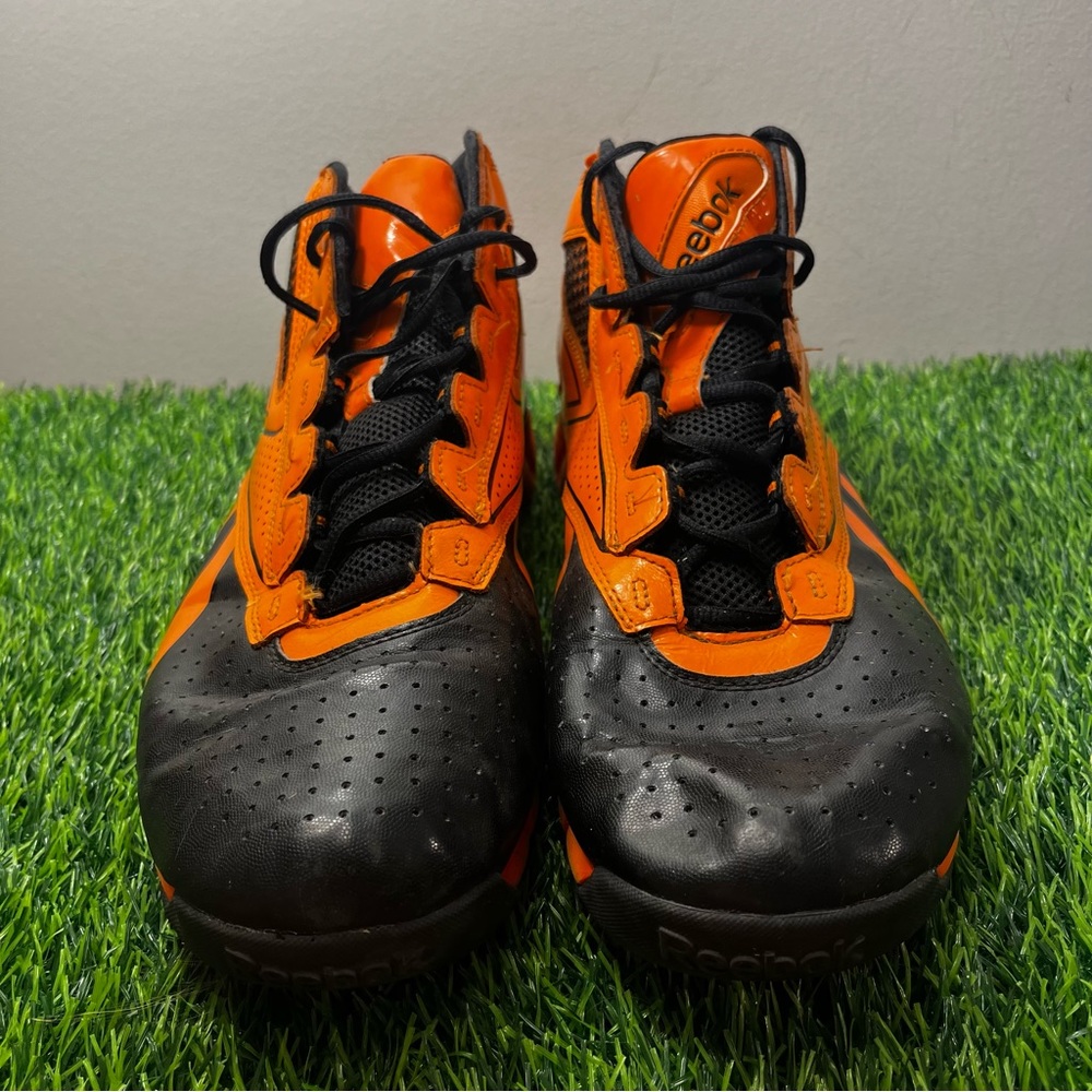 Reebok Zigtech Orange Black Size 13 Basketball Sh… - image 6